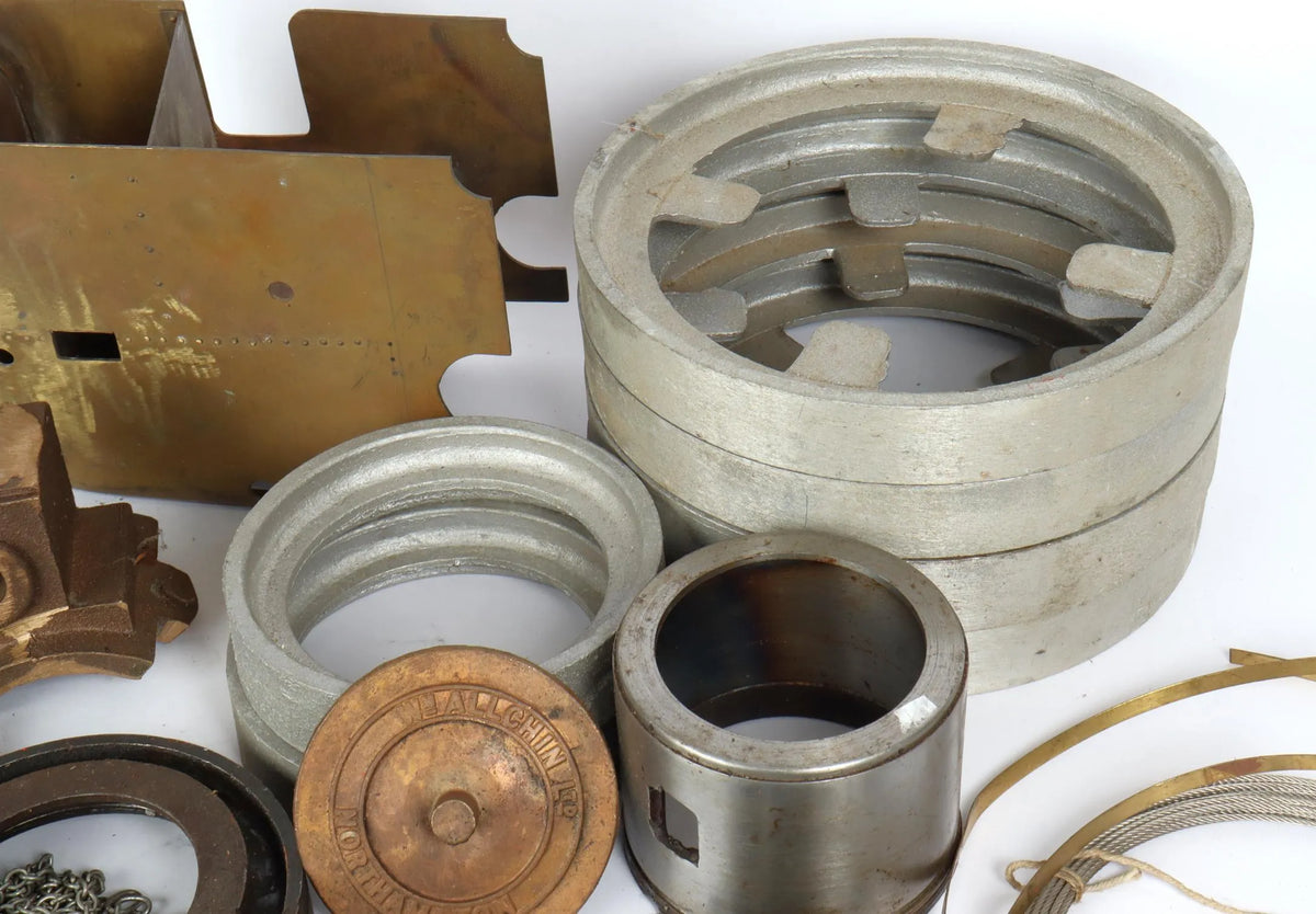 1 1/2 inch scale Allchin boiler, parts & castings