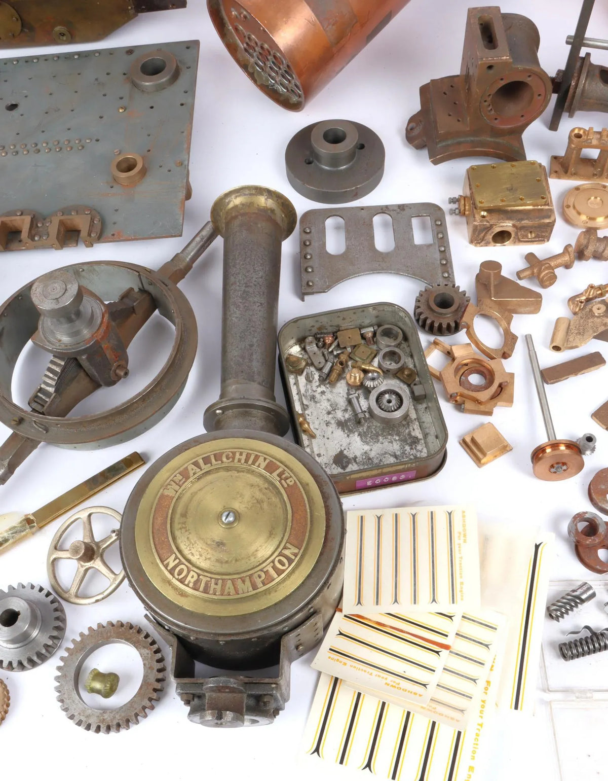 1 1/2 inch scale Allchin with commercial boiler