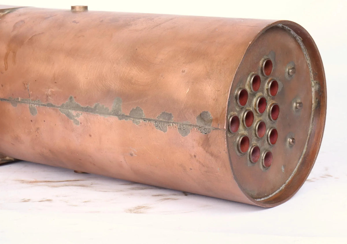 2 inch scale Durham & North Yorkshire commercial boiler with cylinder assembly
