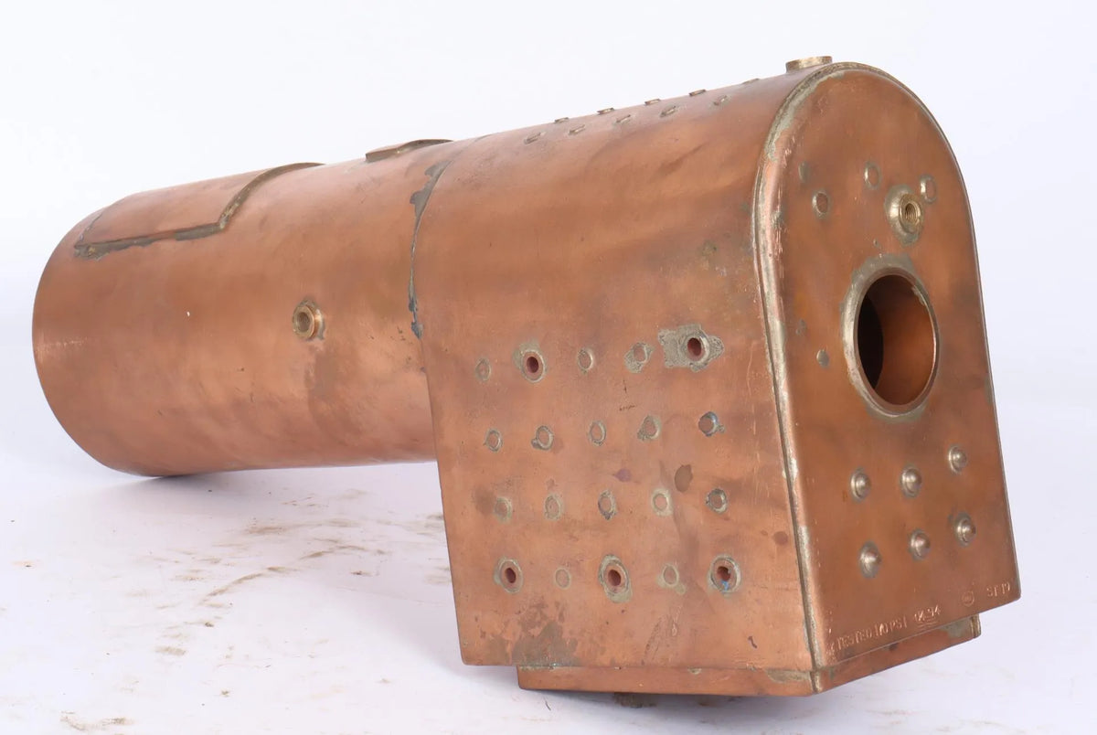 2 inch scale Durham & North Yorkshire commercial boiler with cylinder assembly