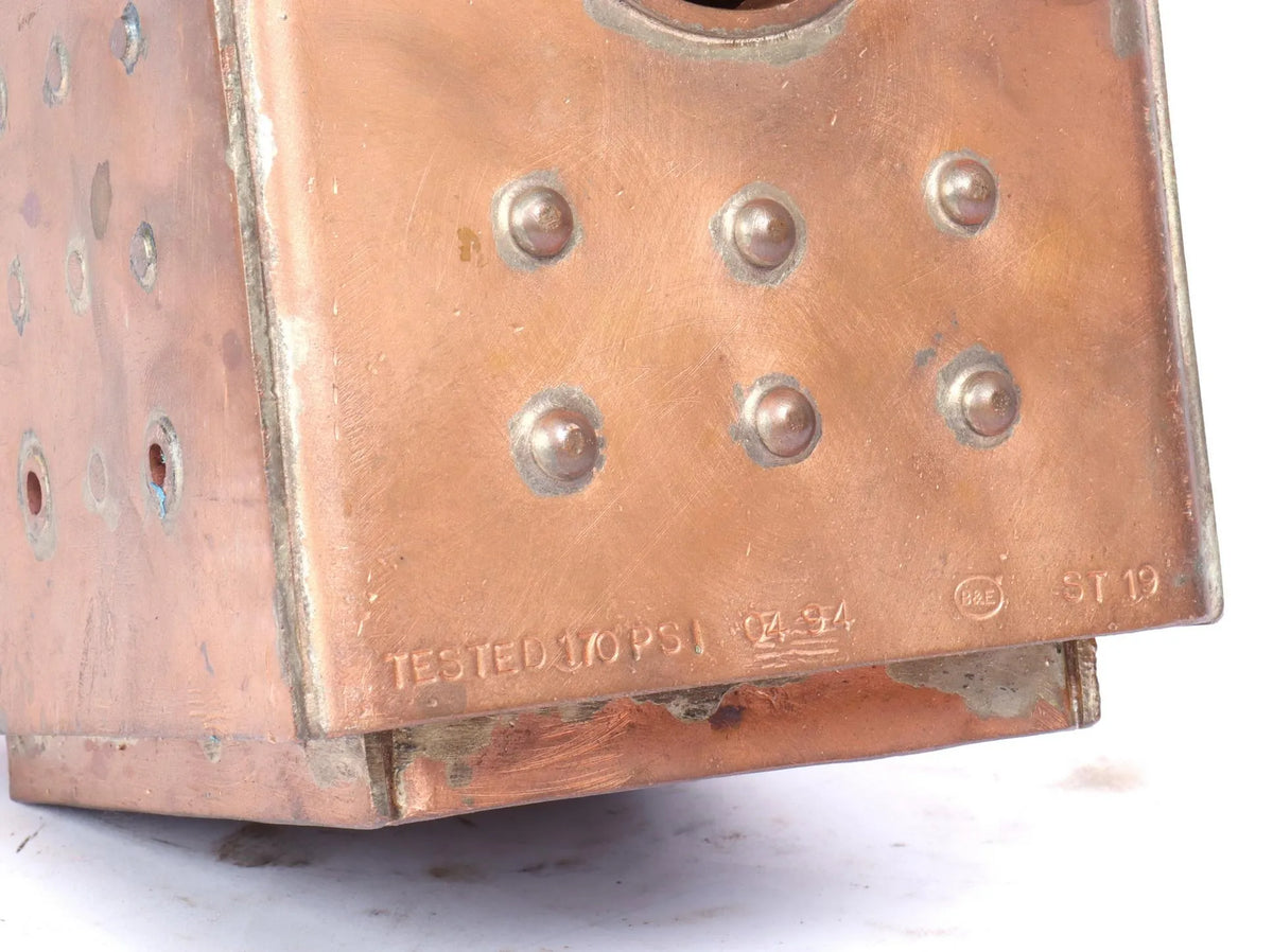 2 inch scale Durham & North Yorkshire commercial boiler with cylinder assembly