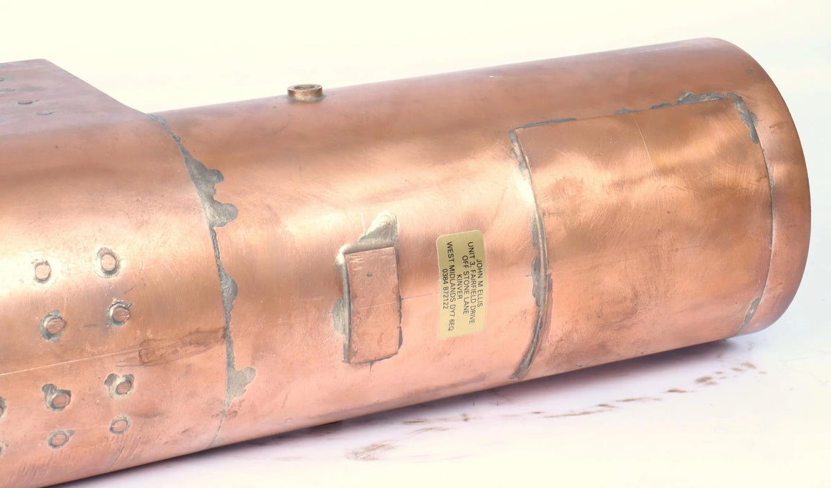2 inch scale Durham & North Yorkshire commercial boiler with cylinder assembly
