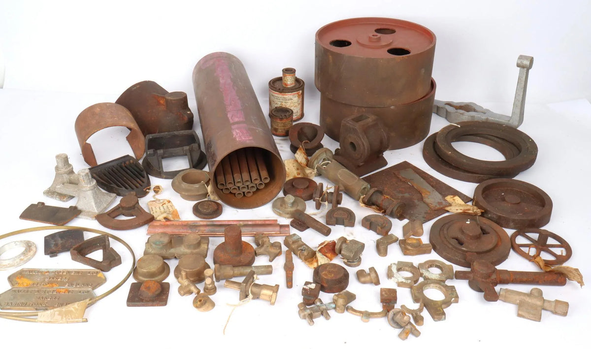 3 inch scale Wallis & Steevens "Simplicity" steam roller parts