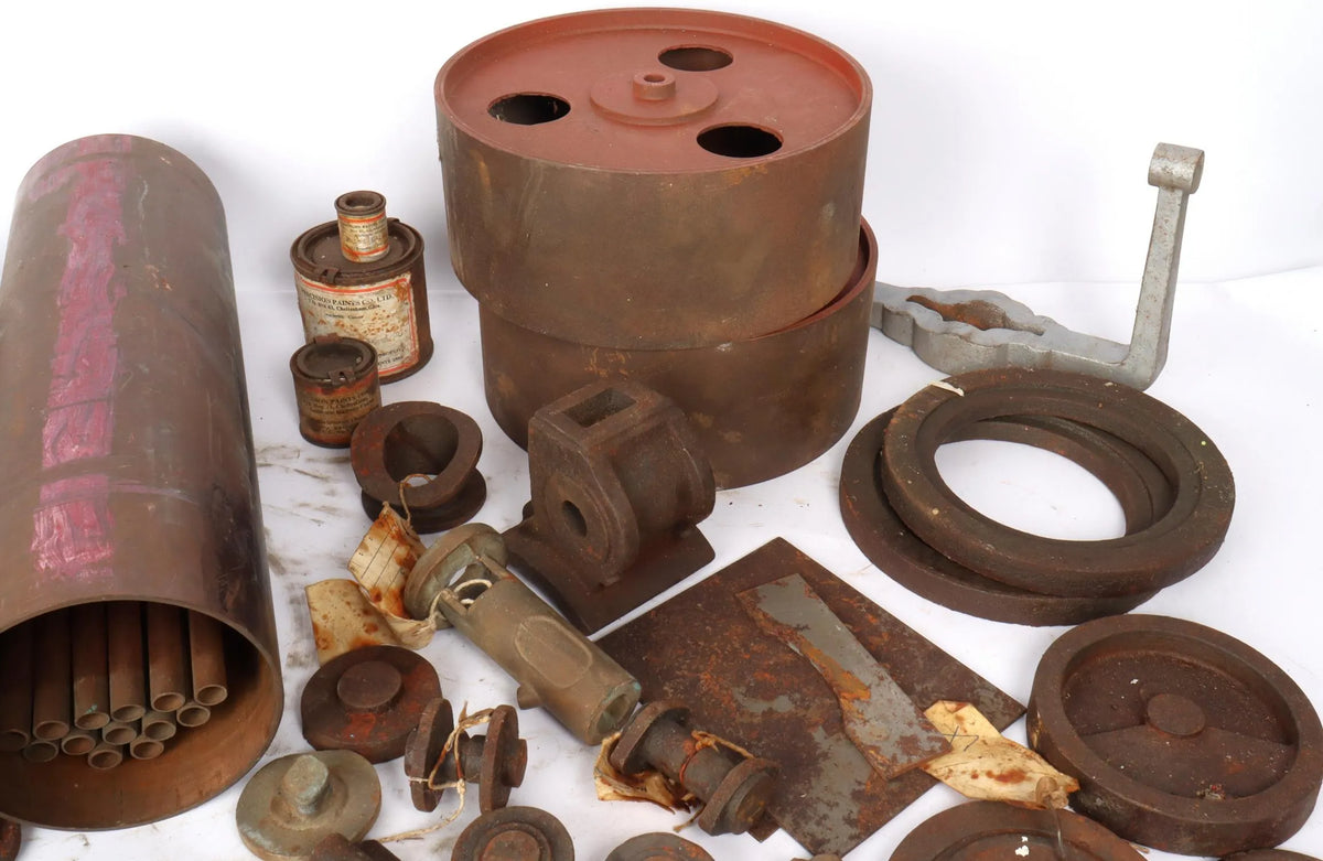 3 inch scale Wallis & Steevens "Simplicity" steam roller parts