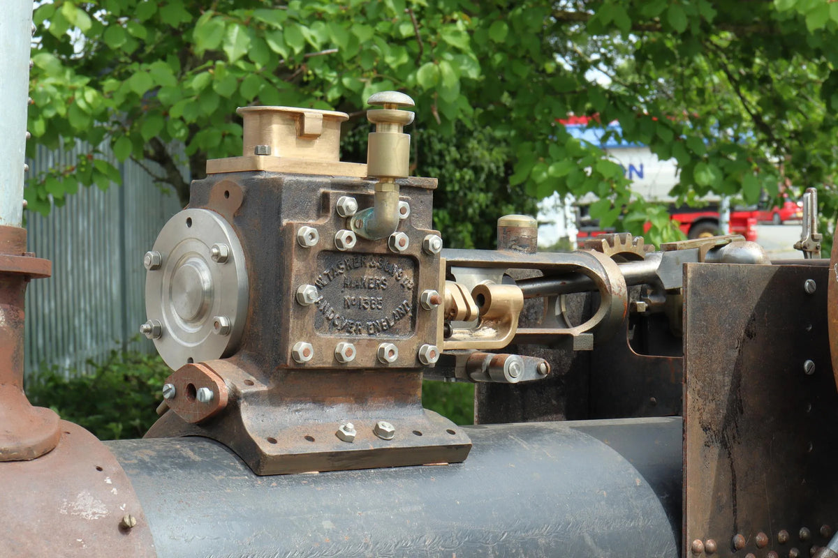 4 inch scale Tasker "Little Giant" steam tractor