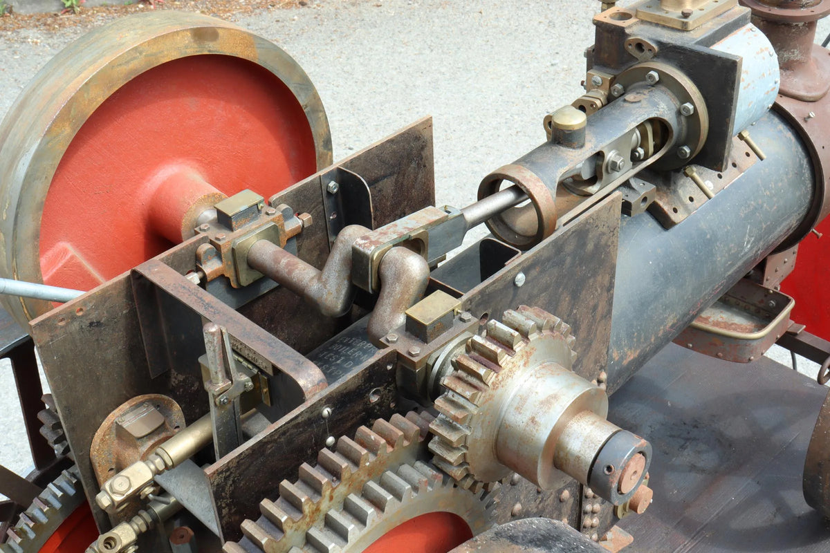 4 inch scale Tasker "Little Giant" steam tractor