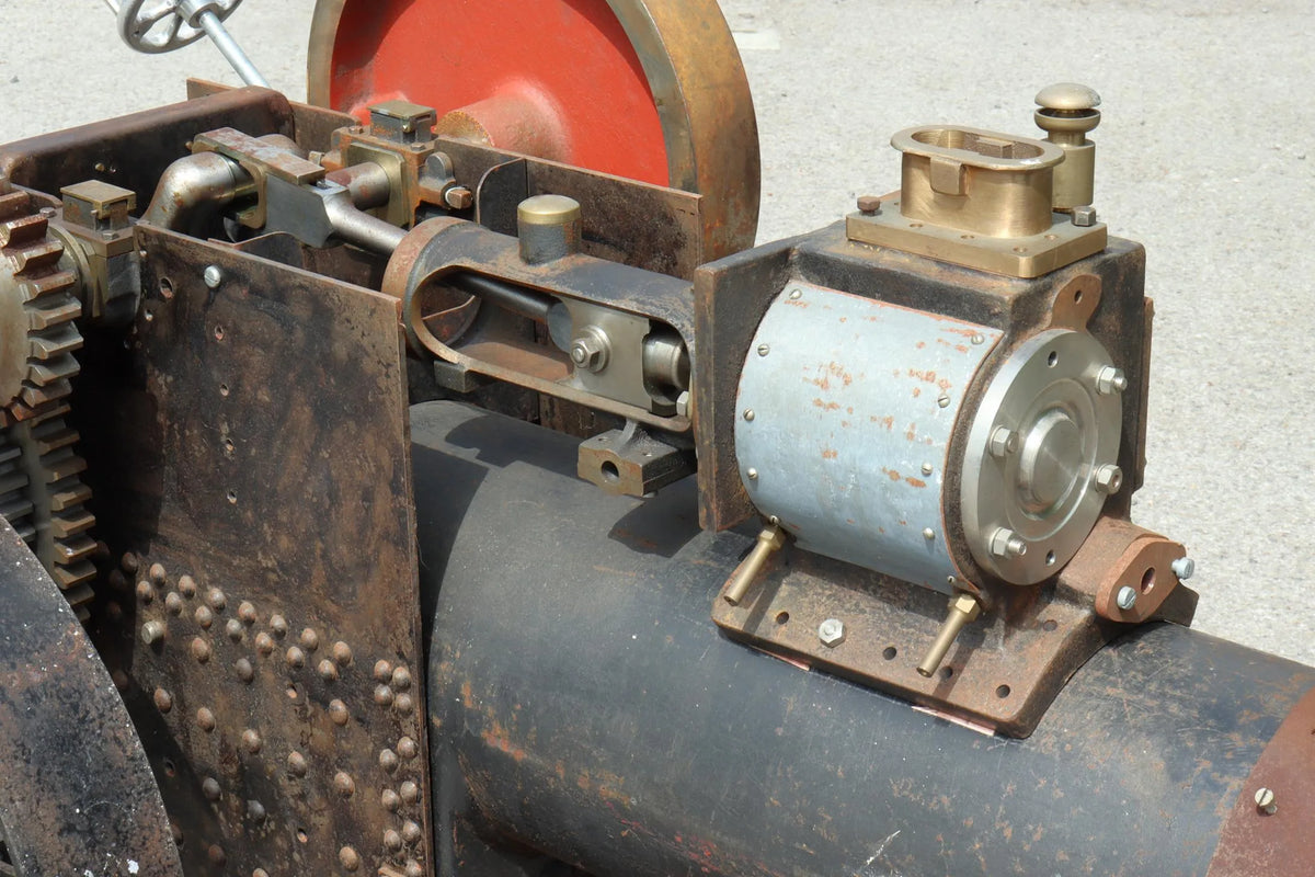 4 inch scale Tasker "Little Giant" steam tractor