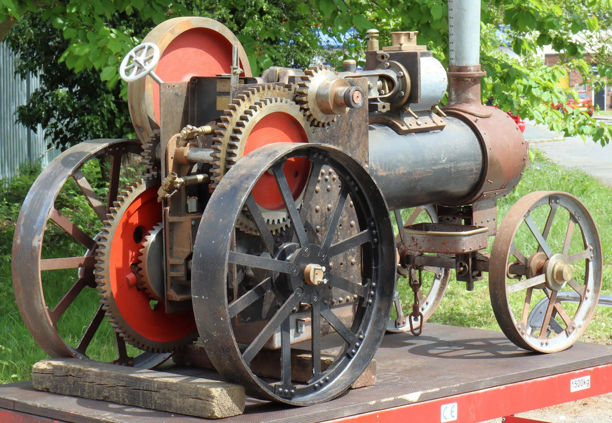 4 inch scale Tasker "Little Giant" steam tractor