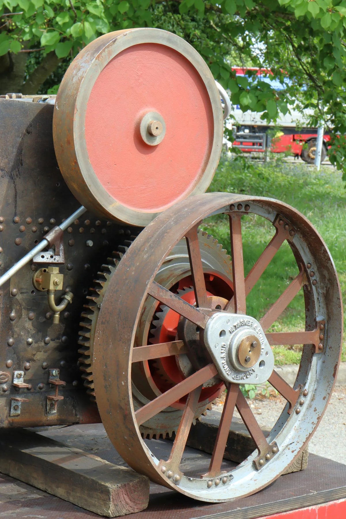 4 inch scale Tasker "Little Giant" steam tractor