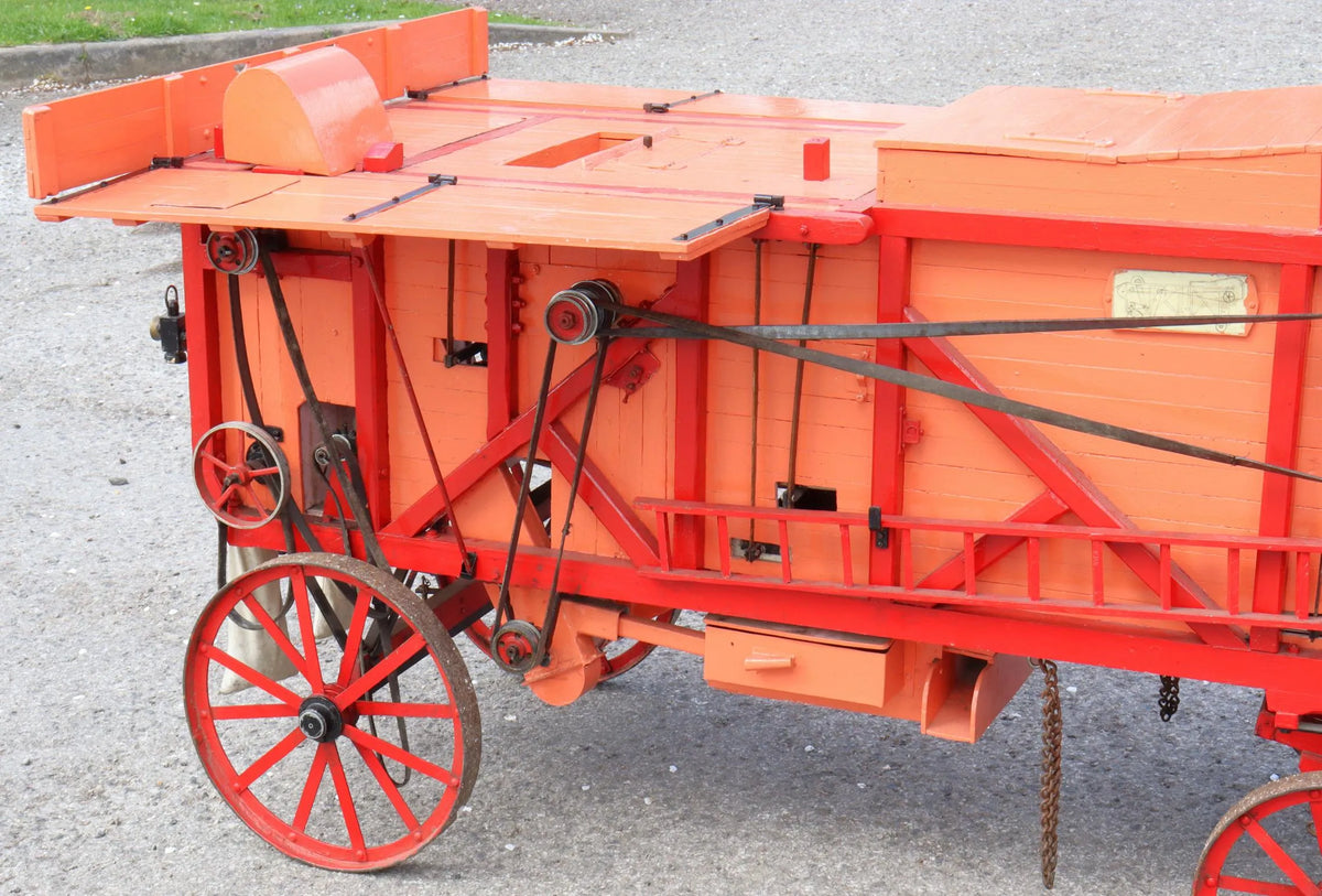 3 inch scale Clayton threshing drum