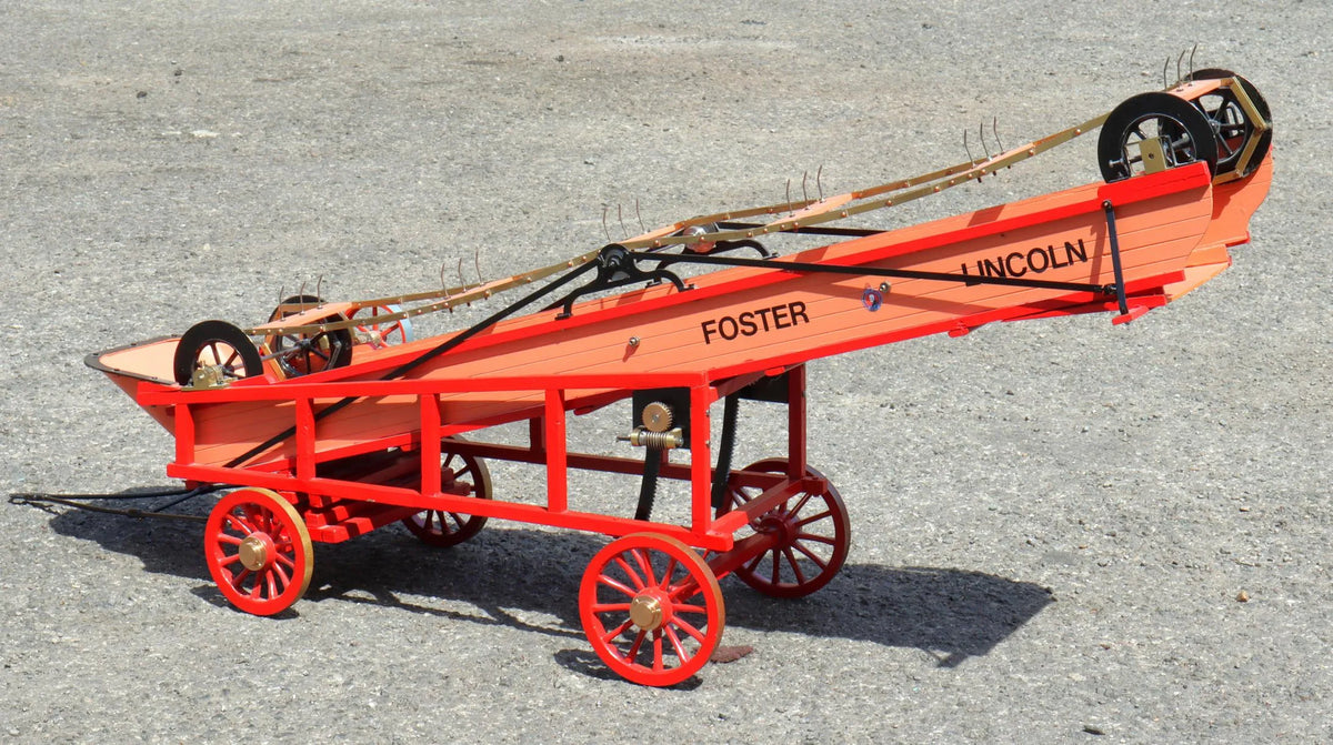 2 inch scale Foster bale elevator