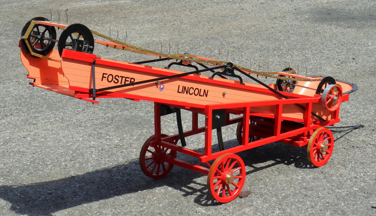 2 inch scale Foster bale elevator