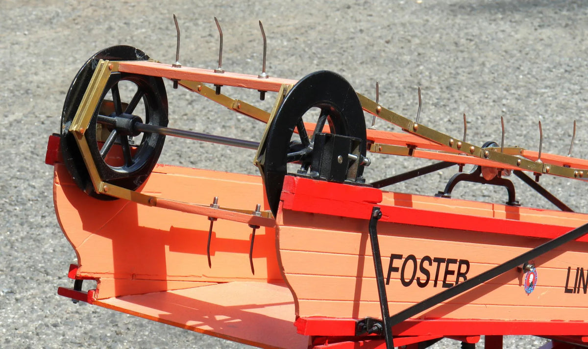 2 inch scale Foster bale elevator