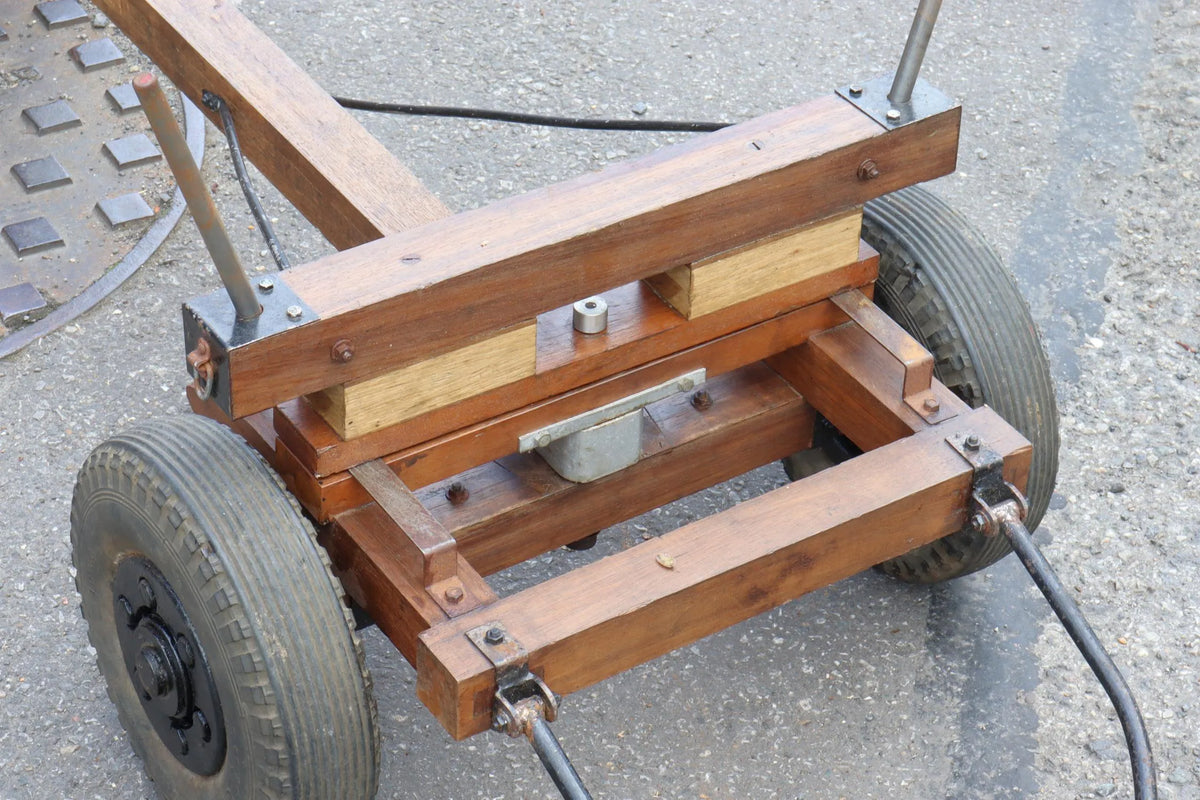 3 inch scale log trailer