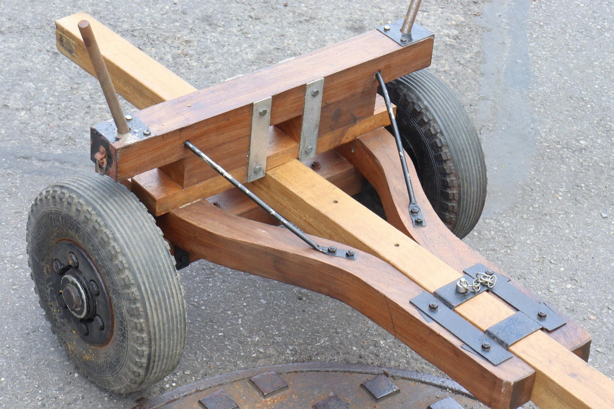 3 inch scale log trailer