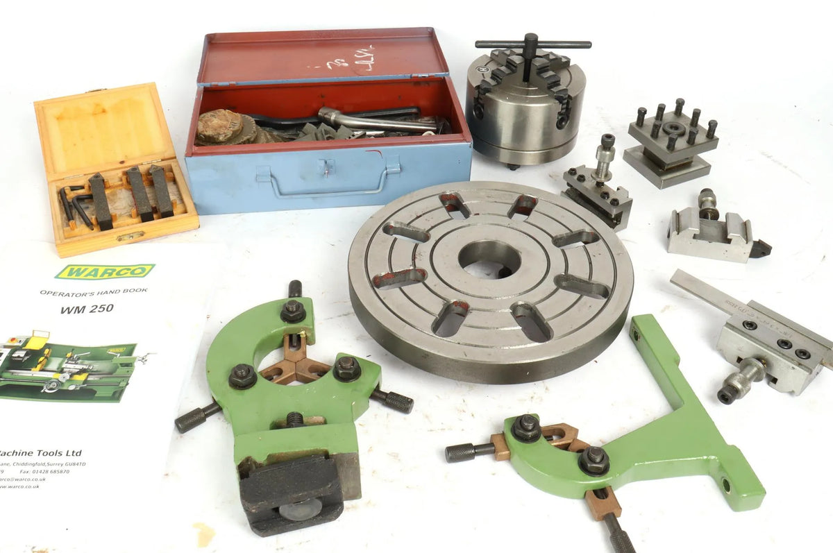 Warco WM250 lathe