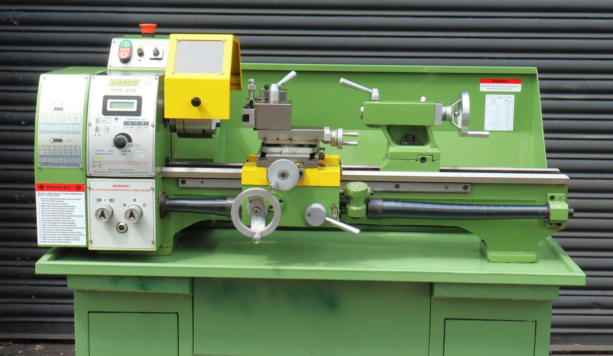 Warco WM250 lathe