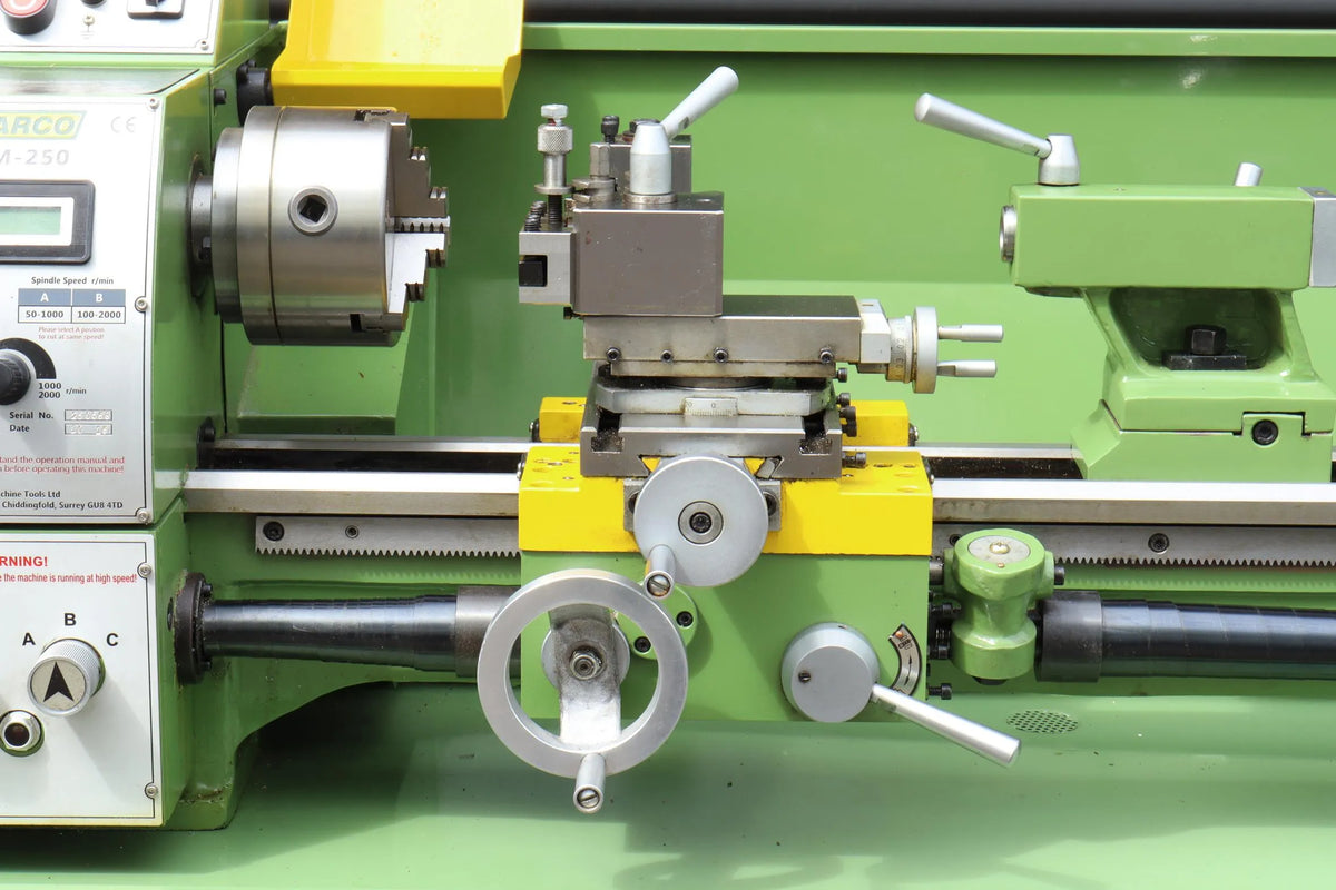 Warco WM250 lathe