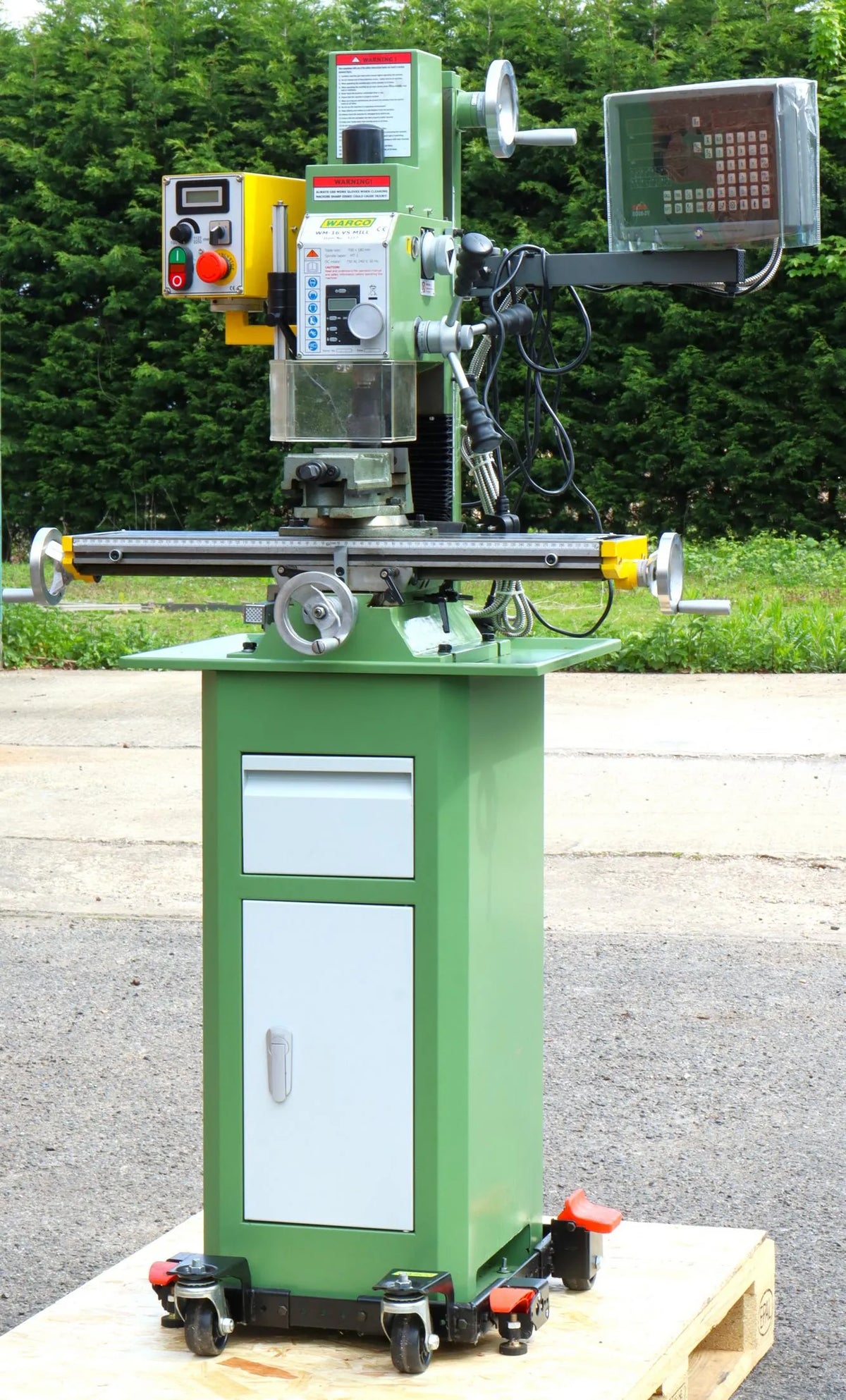 Warco WM16 mill with DRO
