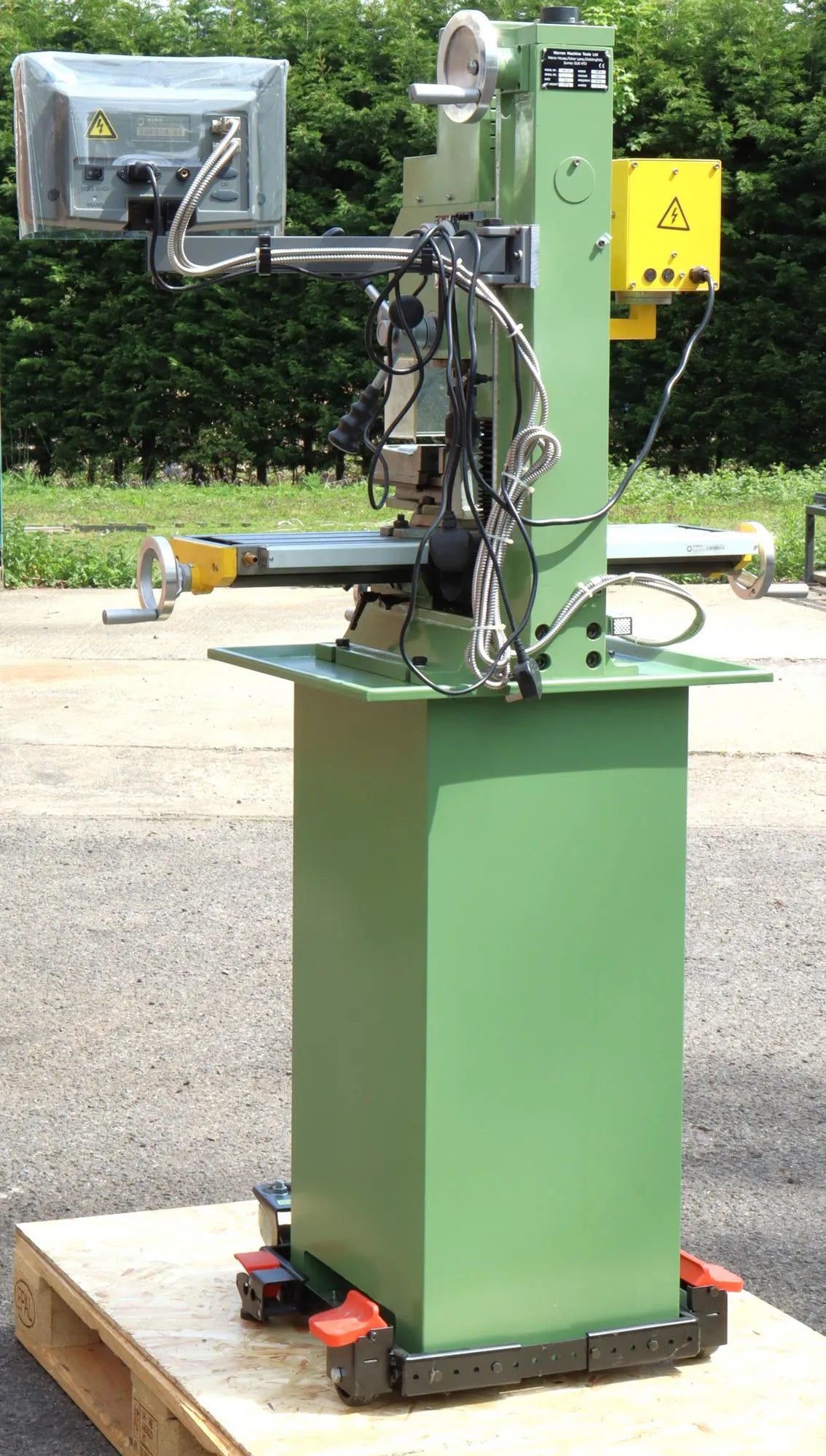 Warco WM16 mill with DRO
