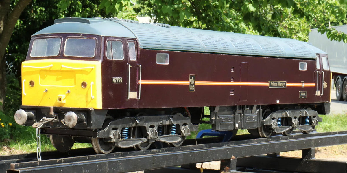 5 inch gauge Class 47 battery electric