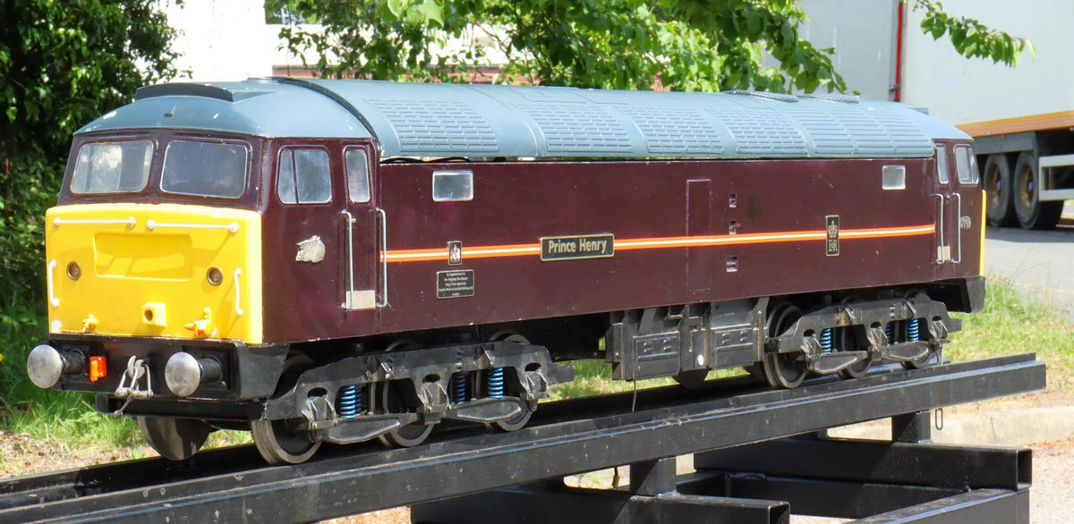 5 inch gauge Class 47 battery electric