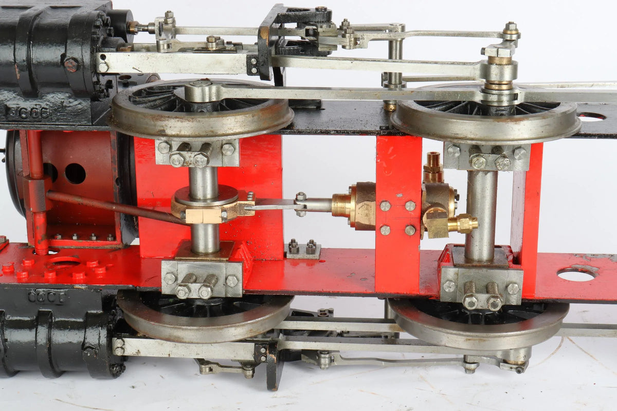5 inch gauge Simplex 0-6-0T with commercial boiler
