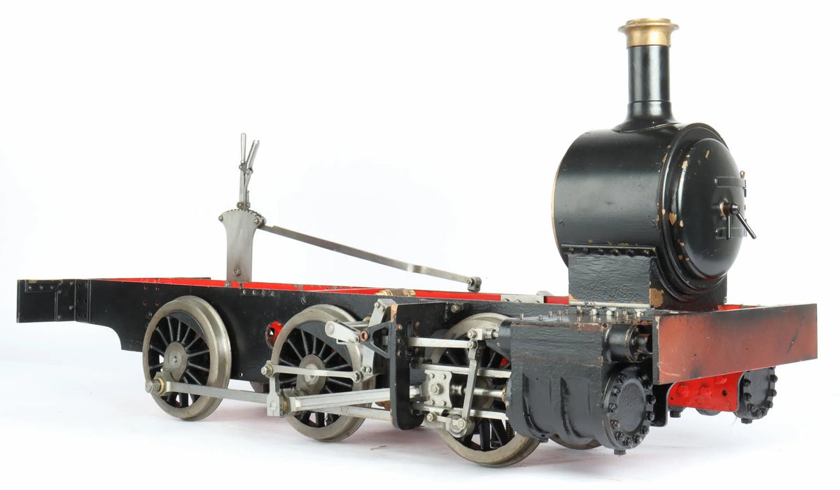 5 inch gauge Simplex 0-6-0T with commercial boiler