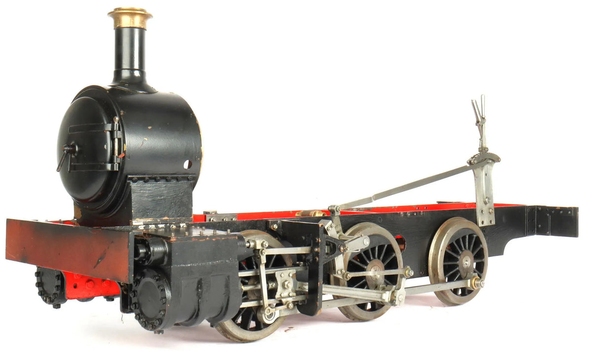 5 inch gauge Simplex 0-6-0T with commercial boiler