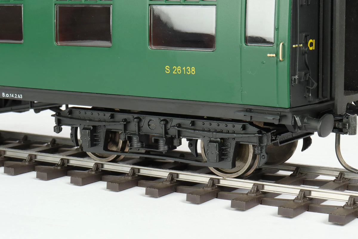 Rake of 3 gauge 1 Accucraft BR Mk1 coaches