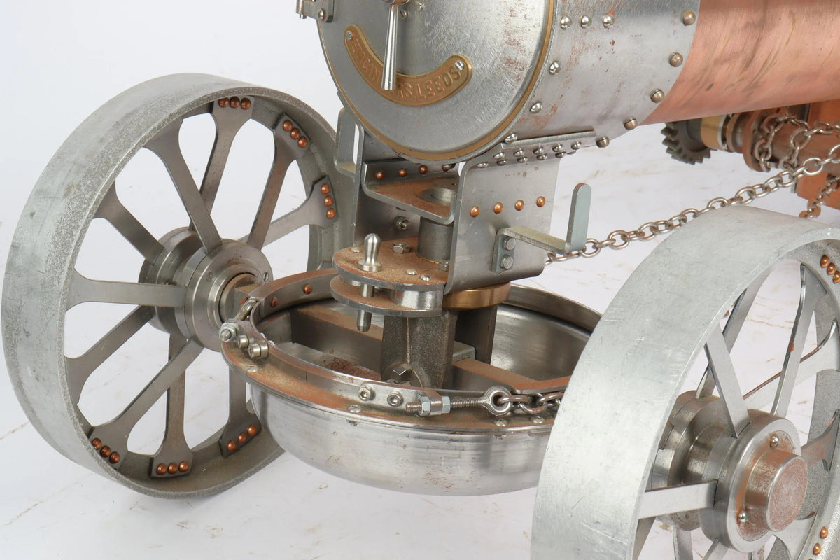 2 inch scale part-built Fowler A7 with commercial boiler