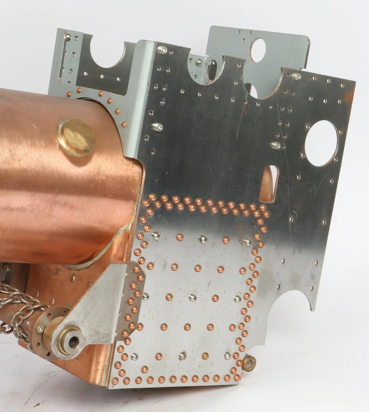 2 inch scale part-built Fowler A7 with commercial boiler