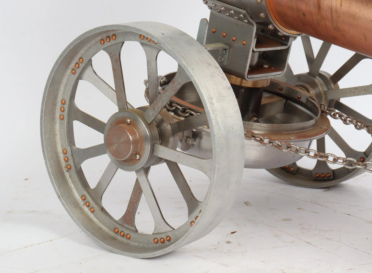 2 inch scale part-built Fowler A7 with commercial boiler
