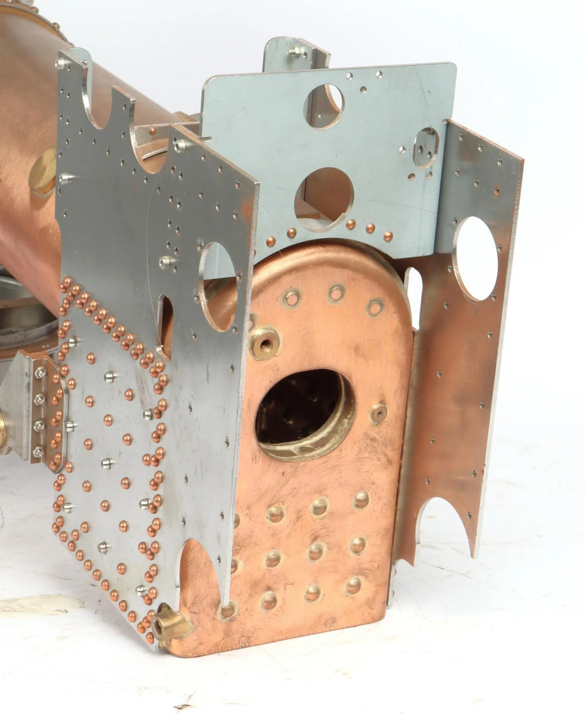 2 inch scale part-built Fowler A7 with commercial boiler