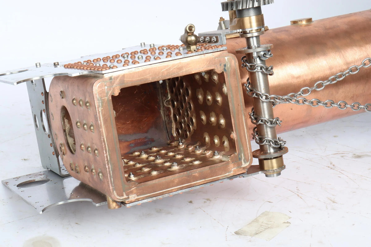 2 inch scale part-built Fowler A7 with commercial boiler