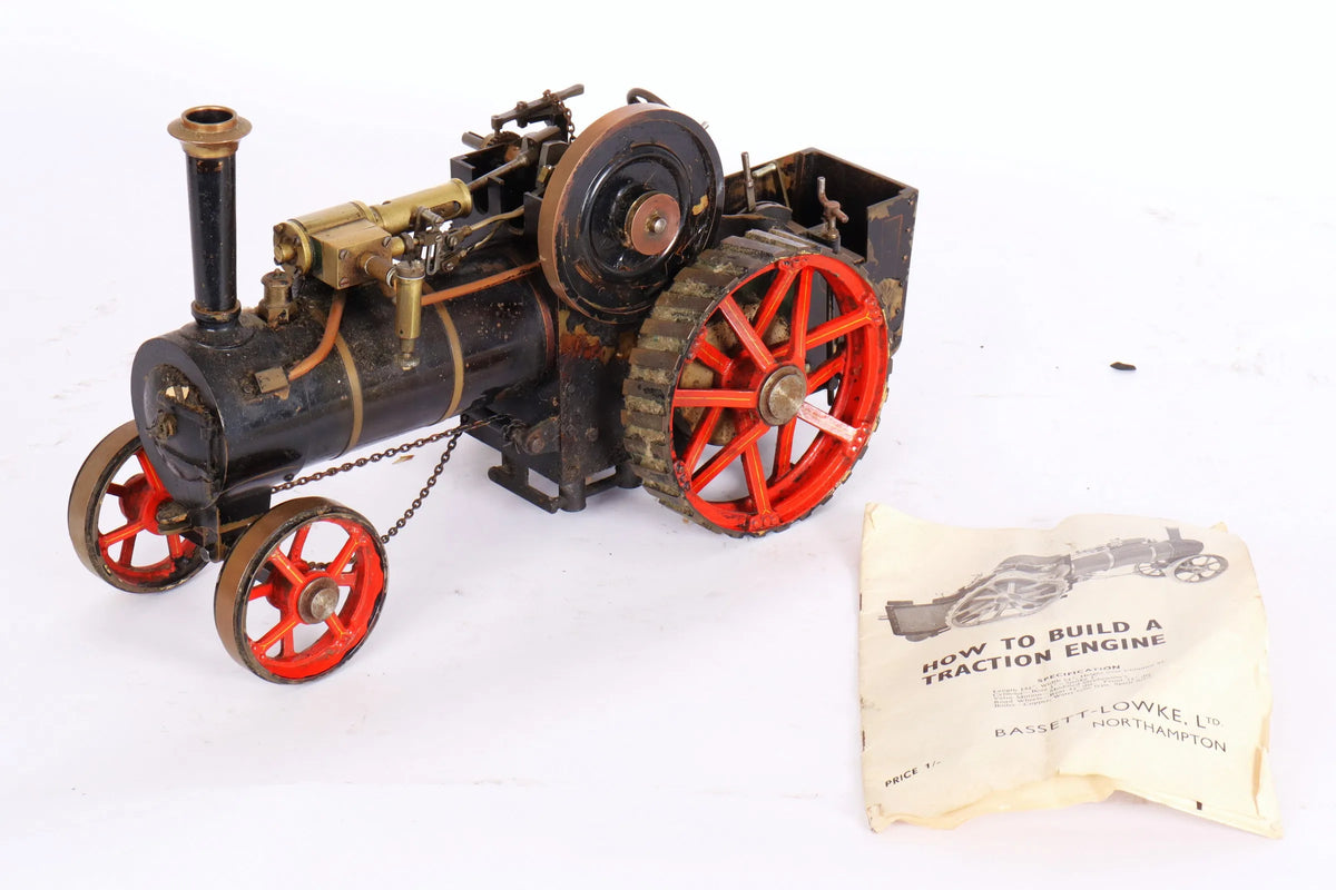 3/4 inch scale Bassett-Lowke spirit-fired traction engine