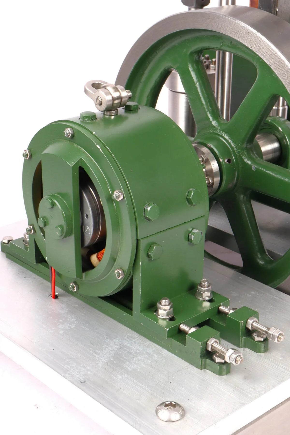Vertical tandem compound engine