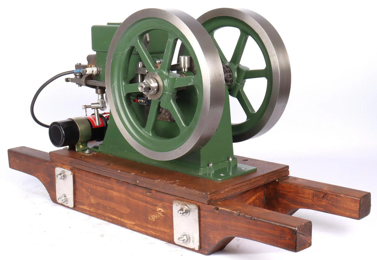 Half-size "Economy" open crank engine