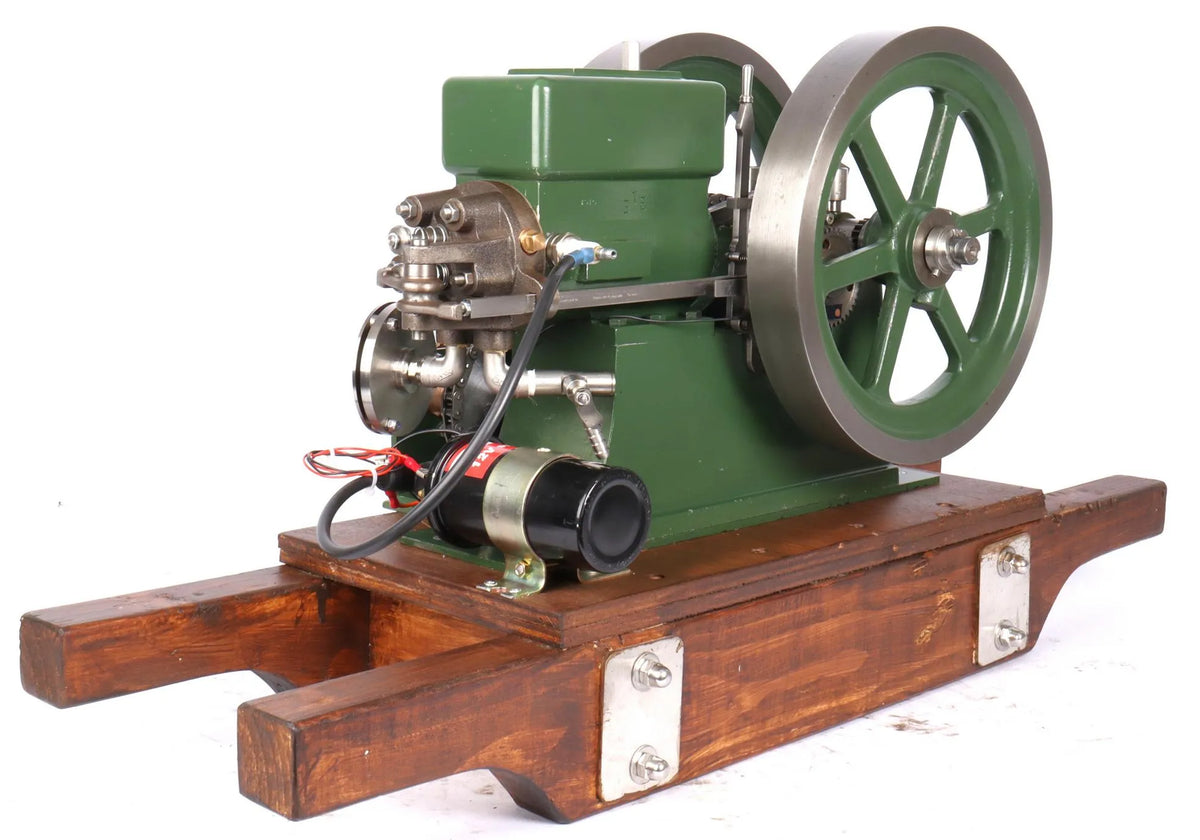 Half-size "Economy" open crank engine