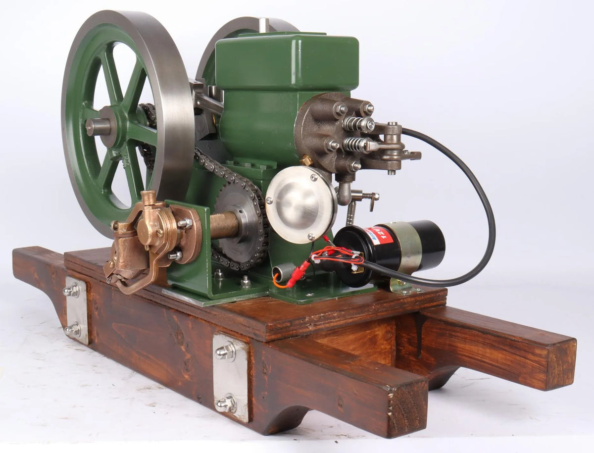 Half-size "Economy" open crank engine