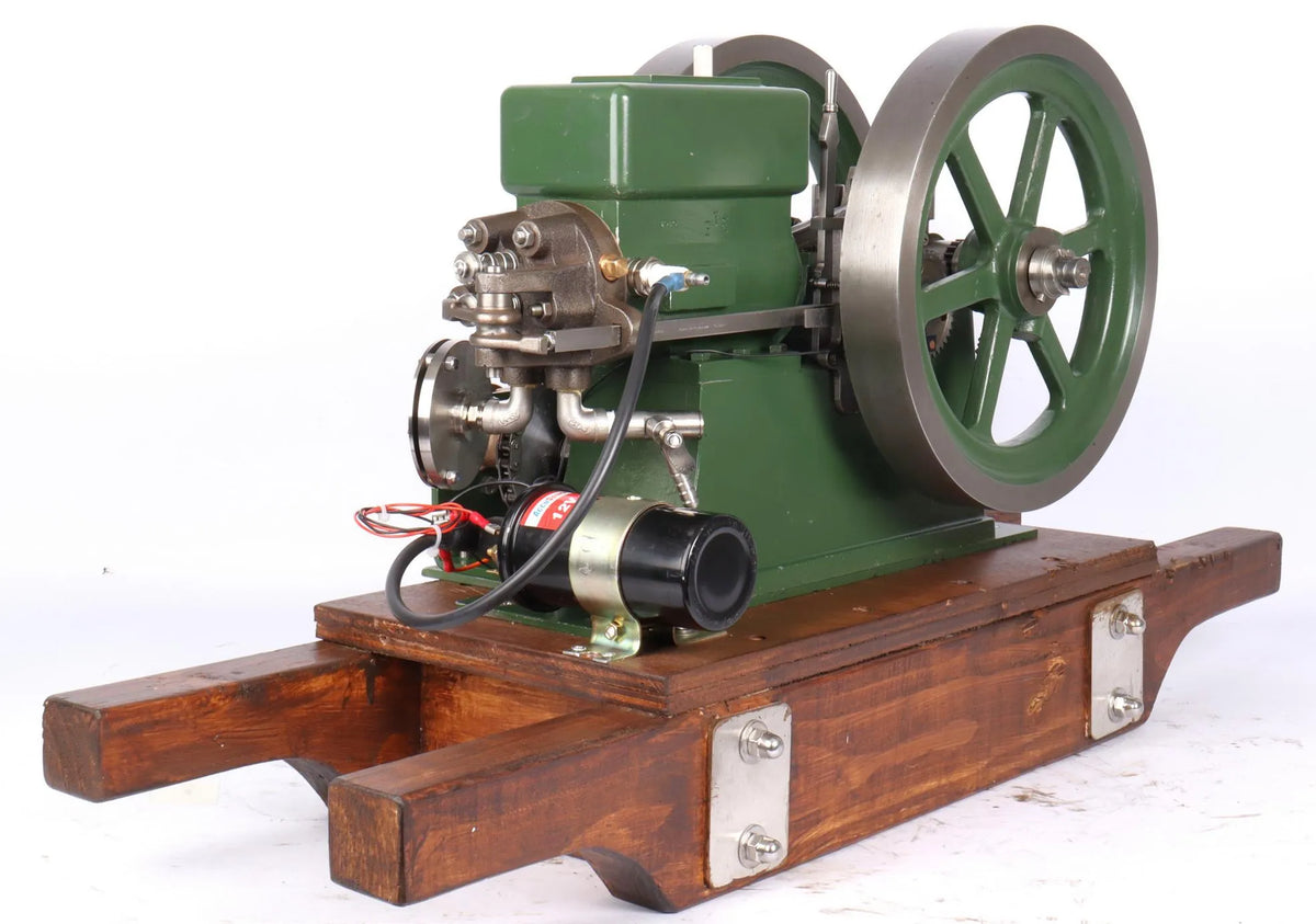 Half-size "Economy" open crank engine