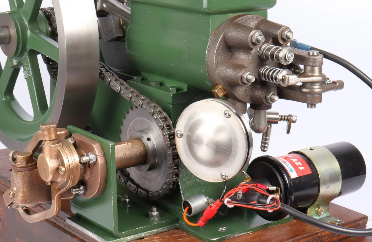 Half-size "Economy" open crank engine