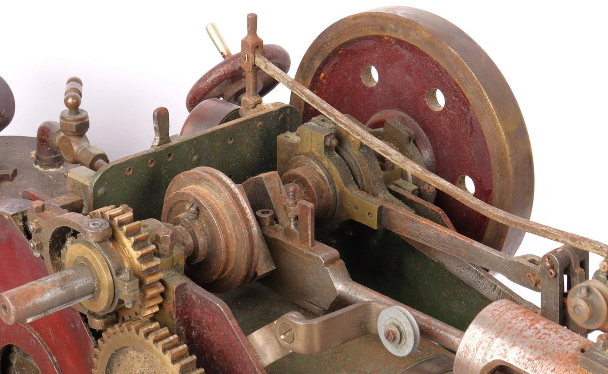 1 1/2 inch scale vintage freelance traction engine