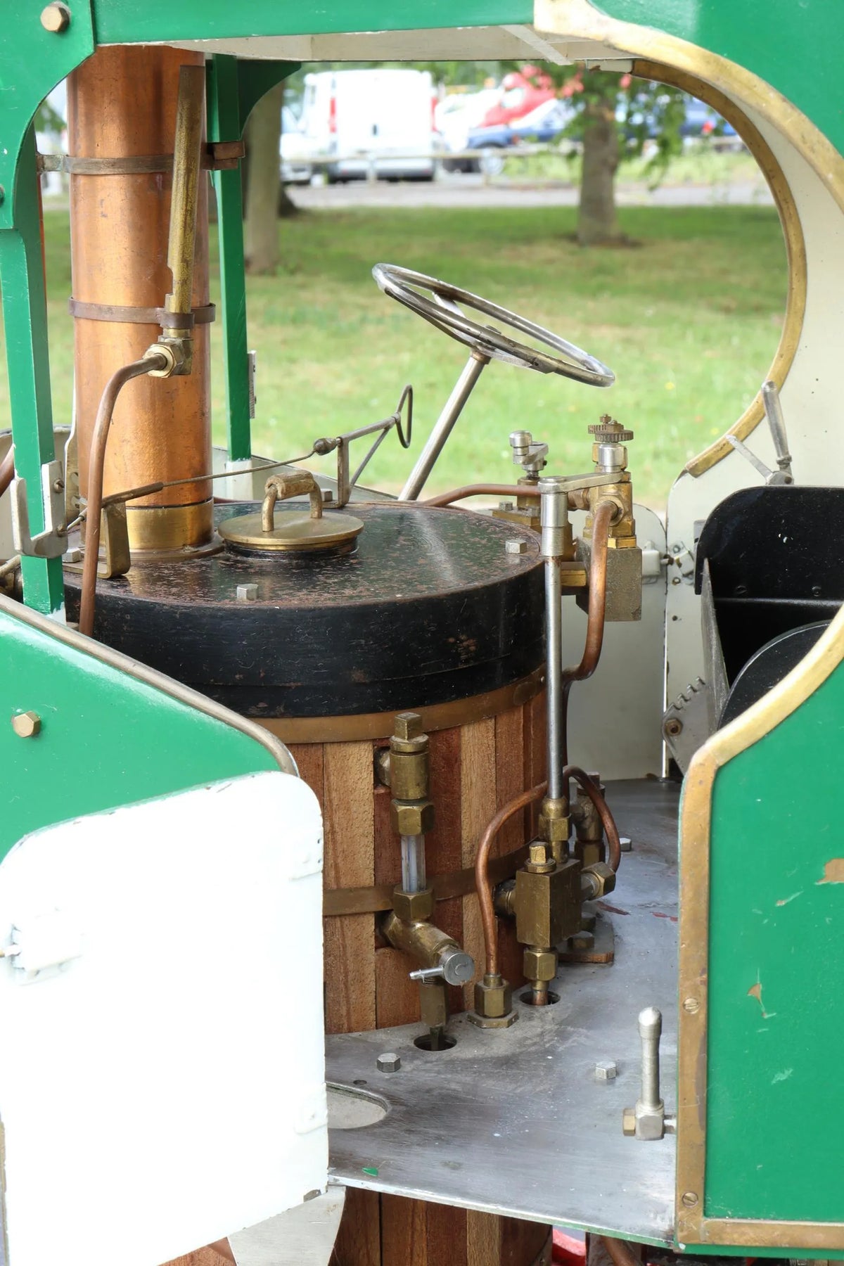 2 inch scale Clayton steam lorry