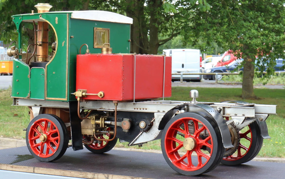 2 inch scale Clayton steam lorry