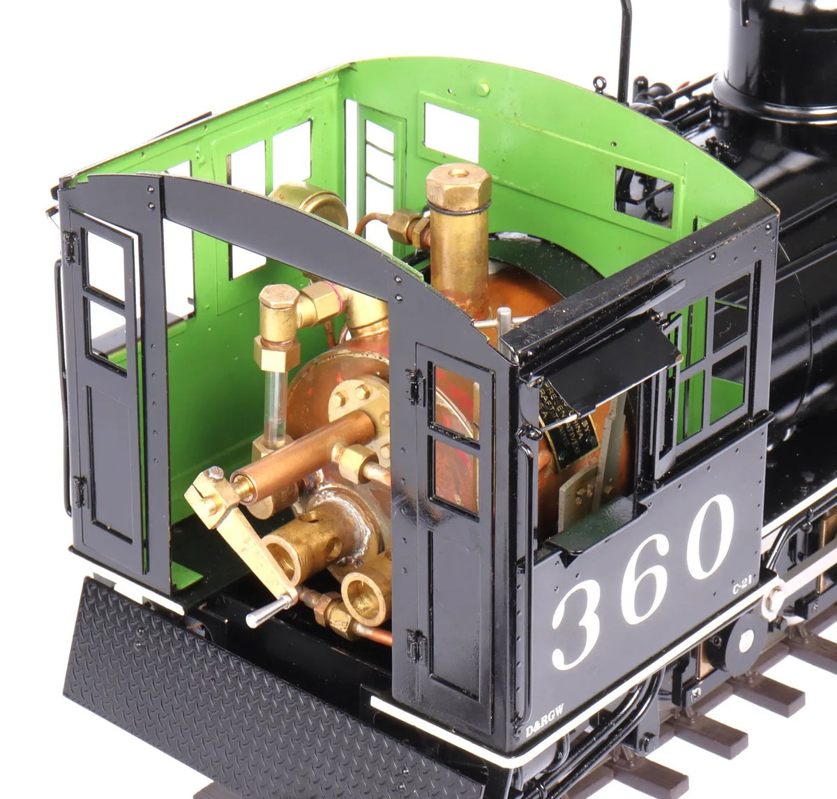 45mm narrow gauge Accucraft D&RGW C-21 2-8-0