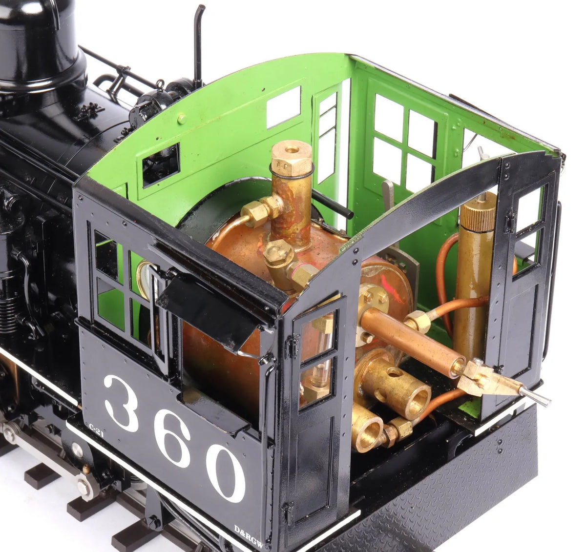 45mm narrow gauge Accucraft D&RGW C-21 2-8-0
