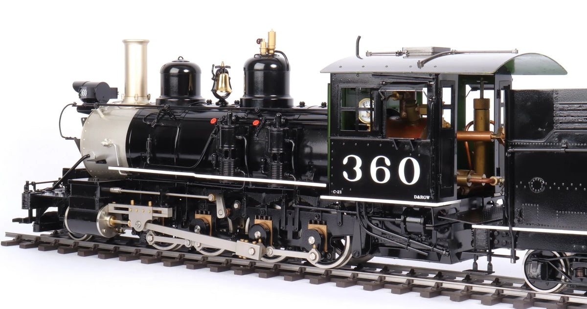 45mm narrow gauge Accucraft D&RGW C-21 2-8-0