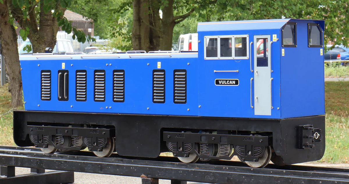 5 inch gauge AME Vulcan 4 battery electric