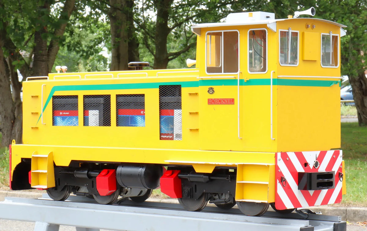 5 inch gauge Maxitrak Baldwin battery electric shunter